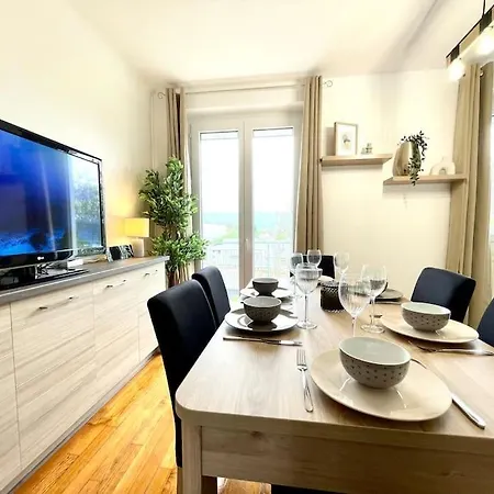 Appartement Le Cosy - Renove - 3 Chambres Oyonnax Esterno foto
